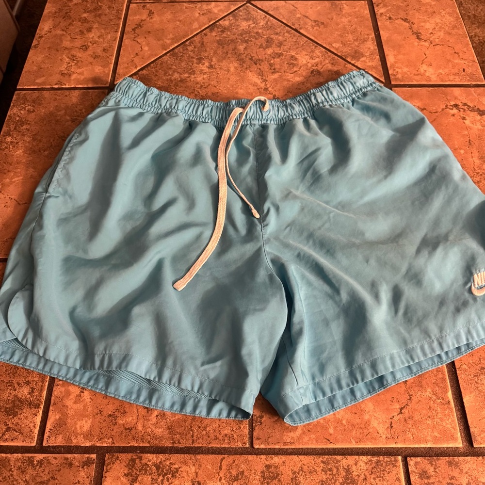 Nike Light Blue Men's Hybrid Shorts